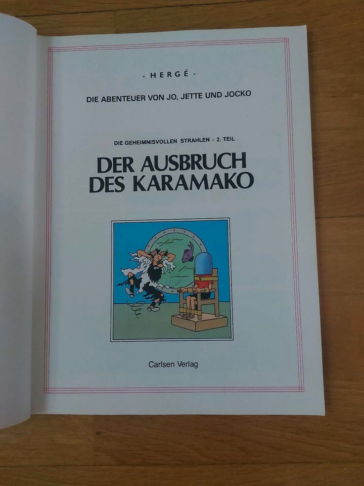 Hergé Die Abenteuer von Jo,Jette und Josko Carlsen Comics 1979 in Hamburg