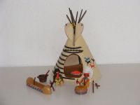 PLAYMOBIL Indianerzelt Tipi Kanu Figuren Zubehör Western Niedersachsen - Bippen Vorschau