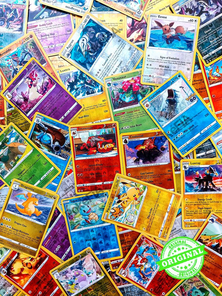 ➡️300 Originale! + ULTRA & 25 Legendäre, Holos/Rares + Pikachu Evoli TIN-BOX Bundle✅️ 100% Original XXL Sammlung | Pokémon-Karten Ab 2 Mewtu Mew Ab 4 Glurak | Pokemon-Karten | Geschenk Sammel-Karten✅️ in Idar-Oberstein