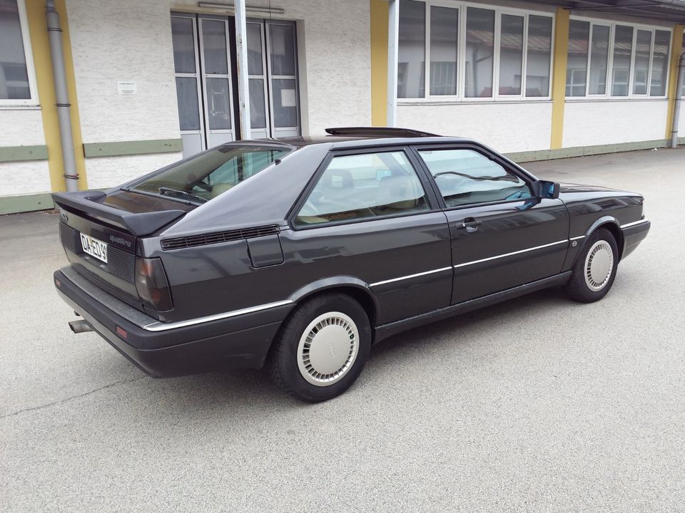 Audi Coupe quattro Typ 85 1. Hand 150tkm Leder Klima TOP Oldtimer in Riedlhütte