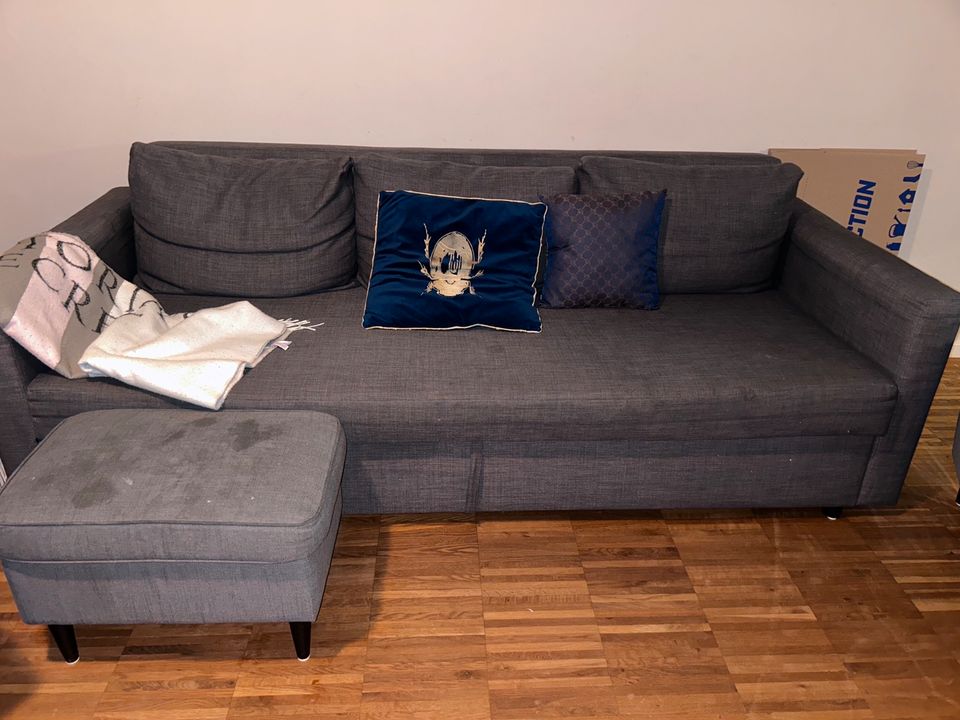 Couch plus 2 Sessel IKEA Set Wohnzimmer in Frankfurt am Main