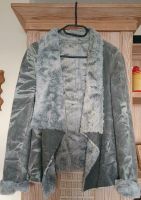 Leder-; Pelzimitat Wende Jacke Gr. 38/40  Grau Neu Dresden - Leuben Vorschau