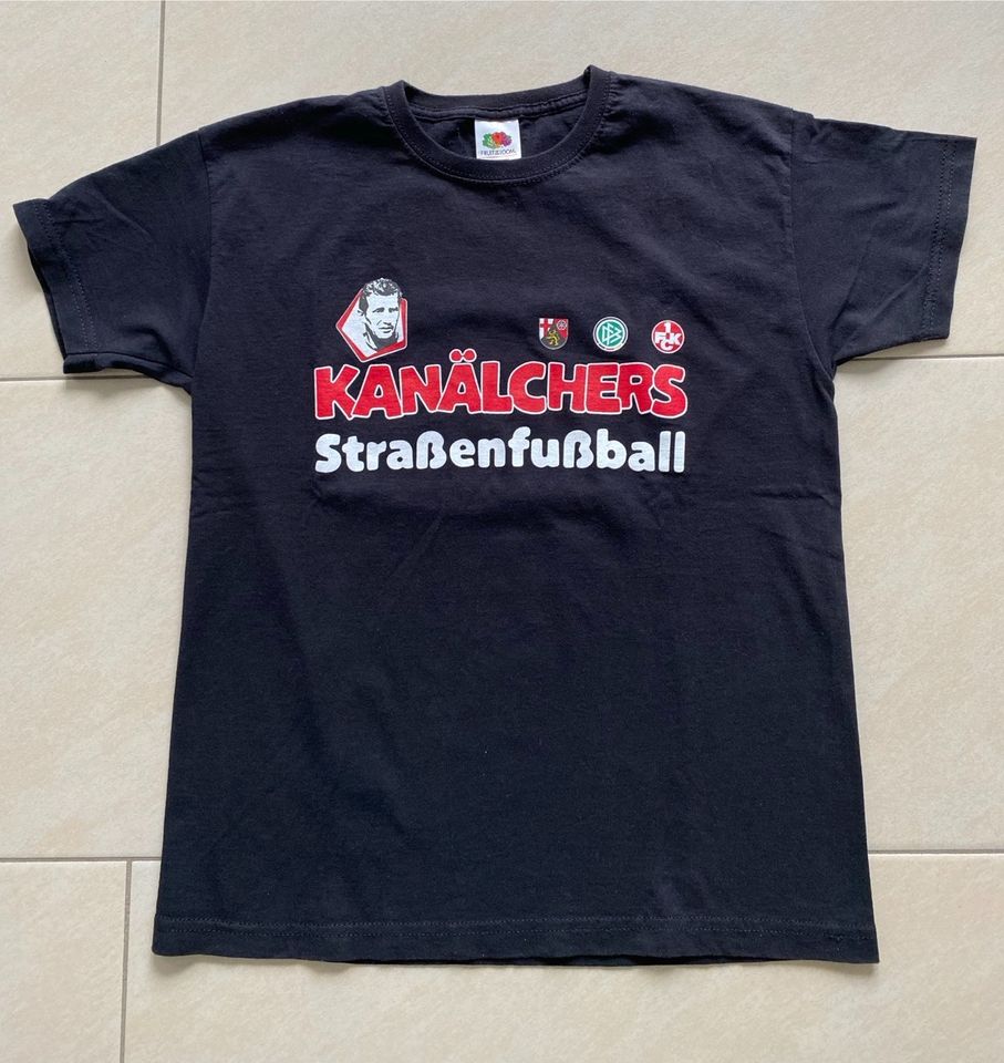 Kanälchers Straßenfußball Shirt Gr. 140 Fritz Walter  1.FCK in Ellerstadt