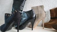 Leder Stiefel Pumps High Heels Gr.41 Hessen - Butzbach Vorschau