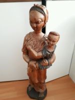 Dekorative Holzfigur: Frau mit Kind Kiel - Gaarden Vorschau