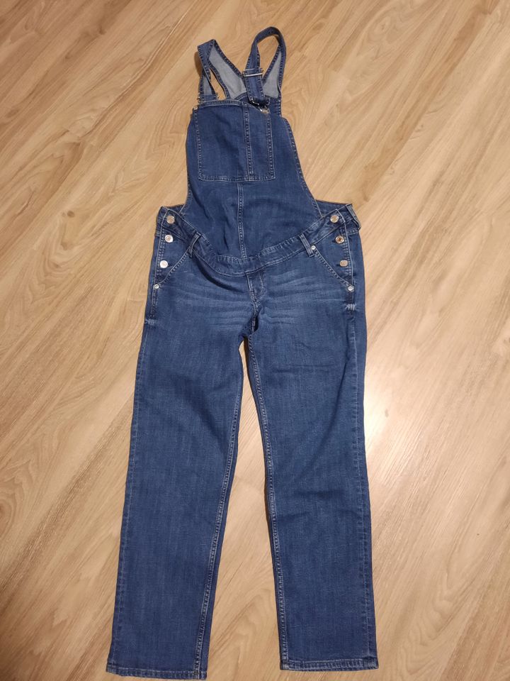 Schwangerschaft Latzhose Jeans H&M Umstandsmode in Endingen