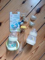 Mam u. Nuk Flasche und Aufbewahrungsglas, Schnuller, my first Nuk Brandenburg - Falkensee Vorschau