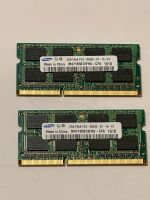 2 x 2GB 8500S DDR 3 RAM Arbeitsspeicher für Laptop Notebook München - Schwabing-Freimann Vorschau