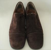Slip On Halbschuhe Mokkasin braun Dehnung Latexsohle ECCO Gr. 40 Brandenburg - Neuruppin Vorschau