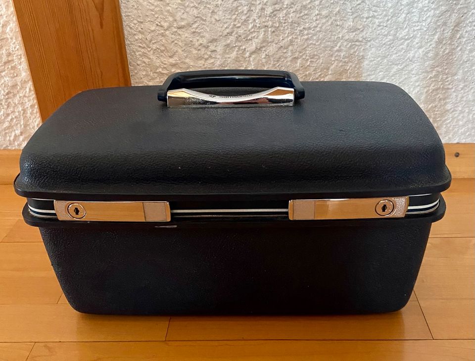 Samsonite Kosmetikkoffer Hartschale, Beauty Case, blau in Idar-Oberstein