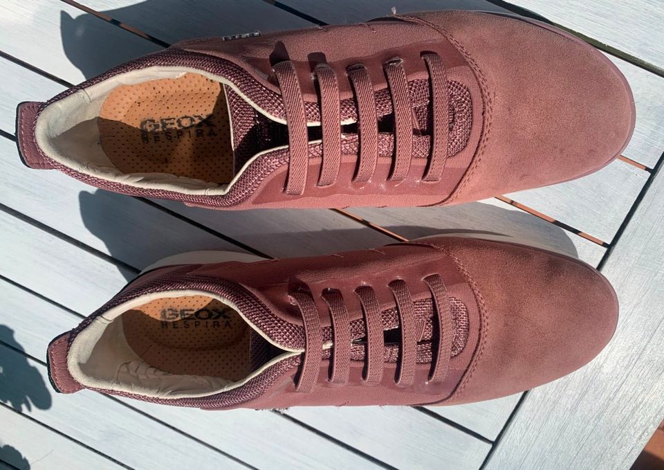 Geox Respira Nebula mauve Damen Sneakers 40 in Kreis Pinneberg - Pinneberg  | eBay Kleinanzeigen ist jetzt Kleinanzeigen