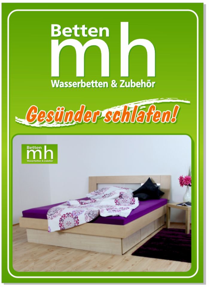 Wasserbett ab 19 Euro mtl. Finanzierung inkl. Garantie Service in Husum