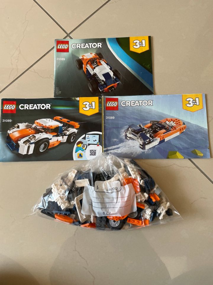 Lego Creator 3 in 1 31089 ab 7+ in Schifferstadt