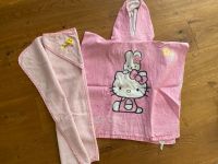 2 Kinderhandtücher Poncho Handtuch Ponchohandtuch Hello Kitty Bayern - Waakirchen Vorschau