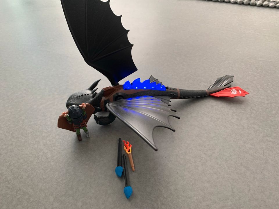 Playmobil Dragons Hicks mit Ohnezahn 9246 in Schwerte