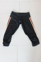 Adidas - Leggings - schwarz mit orangefarbenen Streifen Bayern - Freising Vorschau