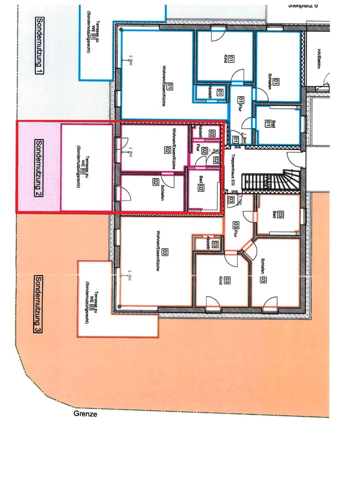 Neuwertige Wohnung (50 m²) mit Terrasse in Cham in Cham