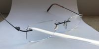 Fielmann Titanium Brille Brillengestell Gestell Brillenfassung Obergiesing-Fasangarten - Obergiesing Vorschau