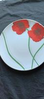 ASA SELECTTION Mohnblume red poppy Platzteller 5825/24 Großer Pla Bayern - Schweitenkirchen Vorschau