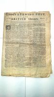 Lloyds`s Evening Post and British Chronicle, London, 27.09.1762 Baden-Württemberg - Ladenburg Vorschau