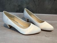 Rainbow Brautschuhe, Gr. 39, Neuwertig, Ivory Satin Baden-Württemberg - Sandhausen Vorschau