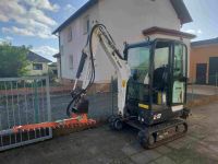 Vermietung Mieten Bagger Bobcat E19V Heckenschere 130cm Hessen - Hungen Vorschau