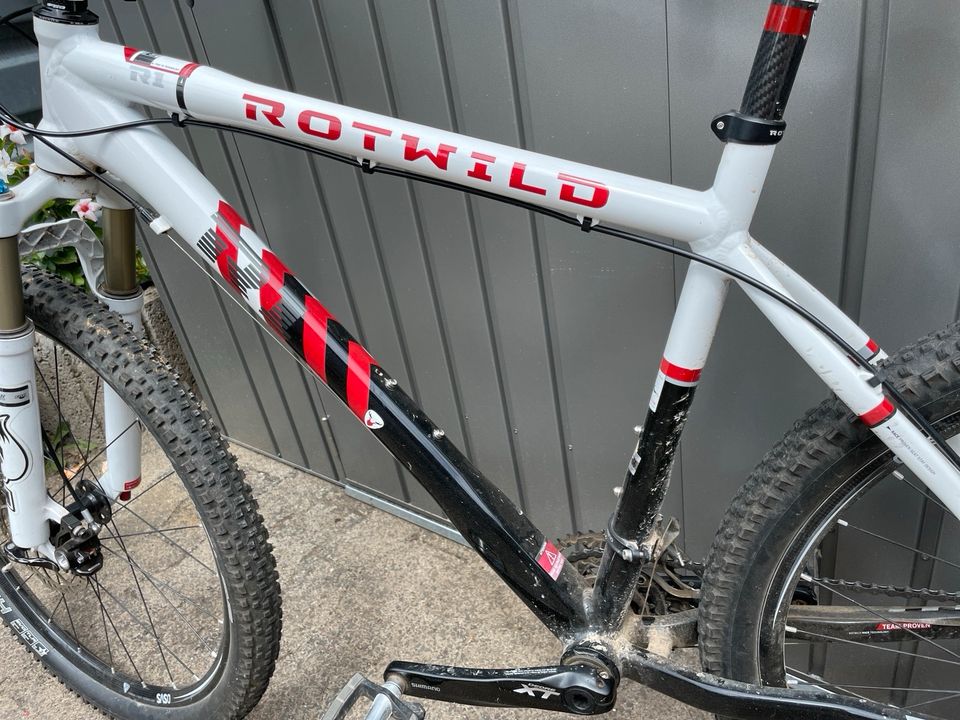 Rotwild R1 Fahrrad Fox Shimano Größe M 26“ in Groß-Bieberau