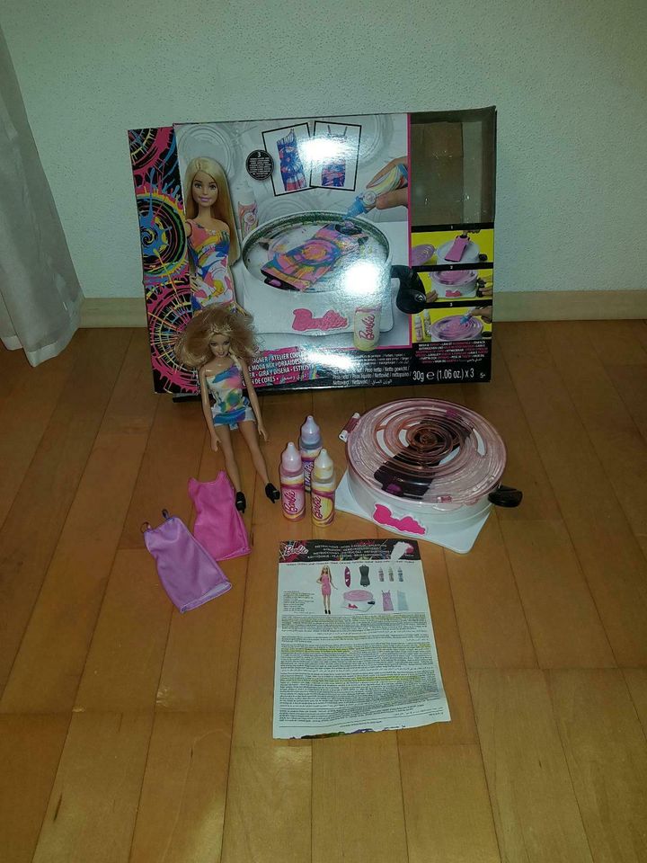 Barbie Spin Art Designer Kleider selbst entwerfen designen in Neuburg a.d. Donau