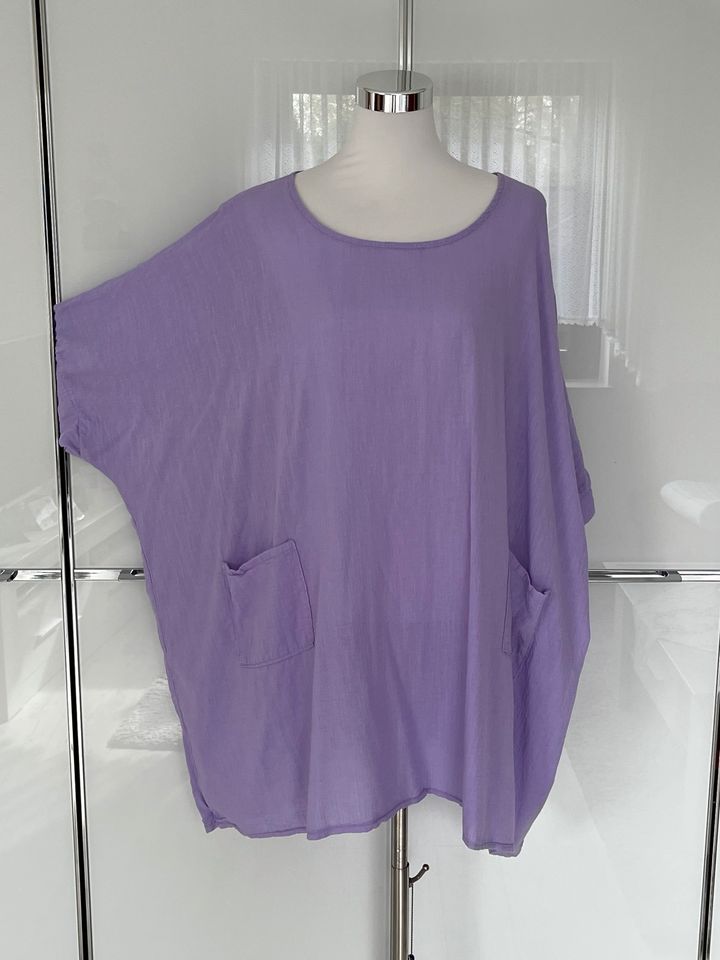Bluse Oversize „Made in Italy“ Gr. eine Größe / one Size in Harsewinkel - Marienfeld