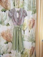 Wenger Dirndl mit Blumen Rosen mit Schürze Ärmel Bayern - Rosenheim Vorschau