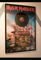 Iron Maiden Vinyl Schallplatte mit Poster im Rahmen Baden-Württemberg - Oberstenfeld Vorschau