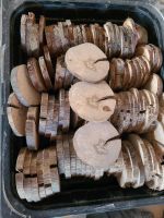 Holzscheiben Holz Scheiben basteln bemalen 3 bis 9mm stark ca60mm Thüringen - Schloßvippach Vorschau