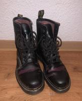 Dr Martens * Stiefel Boots, Air Wair, schwarz/ lila, Gr. 38 Thüringen - Jena Vorschau