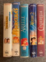 VHS Kassetten Disney Arielle /2 Herkules Cindarella Baden-Württemberg - Ludwigsburg Vorschau