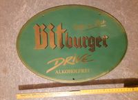 Bier Emaille Schild Bitburger Drive retro vintage Werbung Dek Baden-Württemberg - Wendlingen am Neckar Vorschau