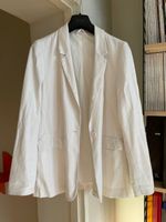 Jacket Blazer Zara weiß Leinen XS/S 34/36 leger Berlin - Mitte Vorschau