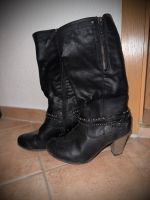 Damen Stiefel Tom Tailor  schwarz Größe 38 Sachsen - Großolbersdorf Vorschau