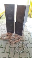 4 schwarze 3-Wege-HiFi-Lautsprecherboxen, gebraucht Nordrhein-Westfalen - Höxter Vorschau