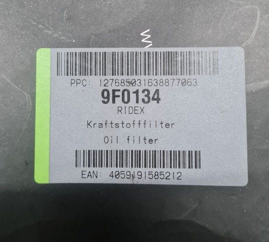 Kraftstofffilter Filter Dieselfilter Mercedes W906 RIDEX 9F0134 in Leverkusen