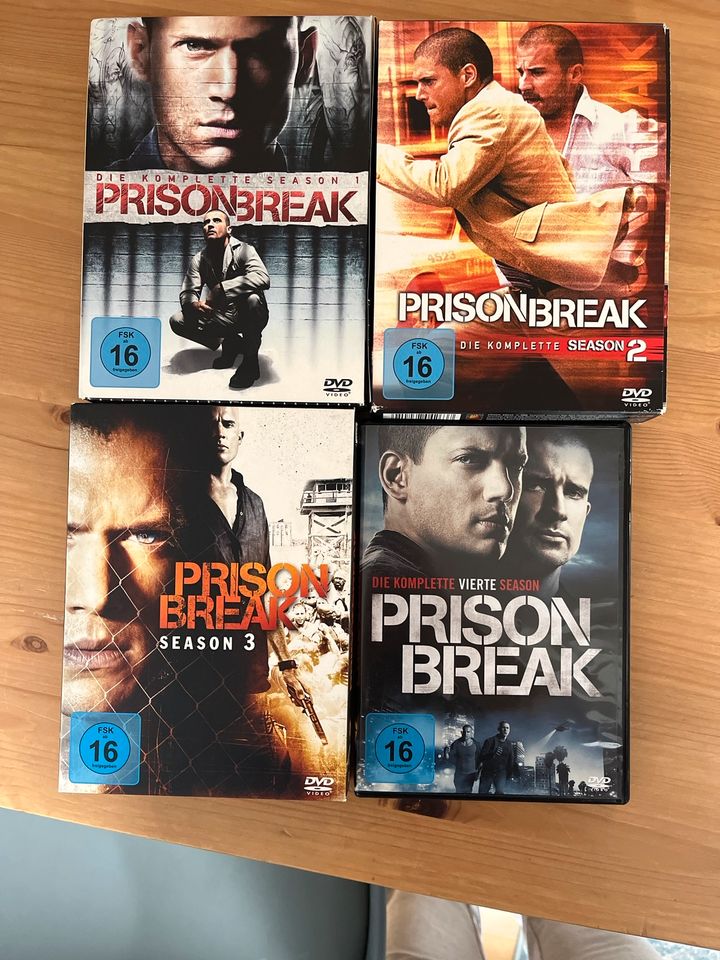 Prison Break Staffel 1-4 in Augsburg