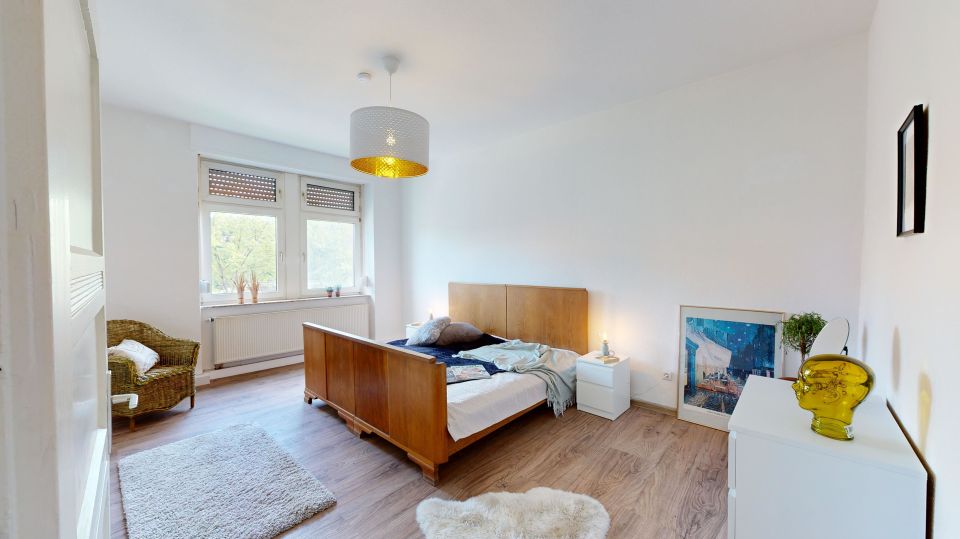 STADTOASE - Zentrumsnahe 4-Zimmer-Wohnung mit idyllischem Gartenanteil in Saarburg in Saarburg