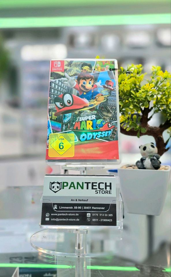 NINTENDO SWITCH SUPER MARIO ODYSSEY/OVP RECHNUNG in Hannover