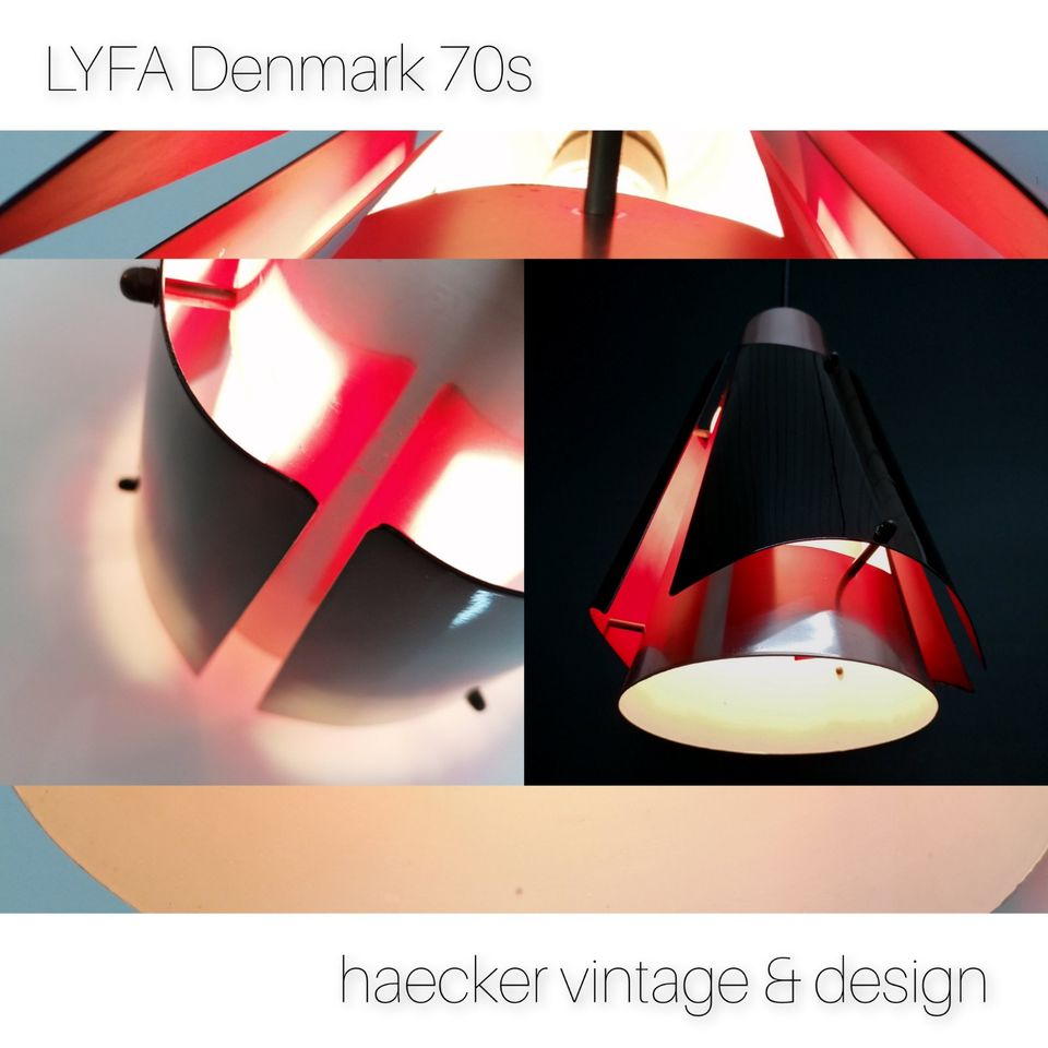 Lampe Dänemark  danish design 70er zu  poulsen fog morup lyfa in Berlin