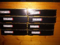 8x HyperX HX318C10FB/8 Fury Schwarz 8GB 1866MHz DDR3 CL10 DIMM Bayern - Fürth Vorschau