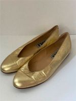 Ballerinas vintage elegant gold Essen - Stoppenberg Vorschau