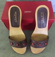 ESPRIT Sandalette Holz-Sandalette Clogs, selten getragen, Gr. 38 Bonn - Beuel Vorschau