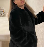 Michael Kors Pelz feaux fur  schwarz Mantel TOP Mitte - Wedding Vorschau