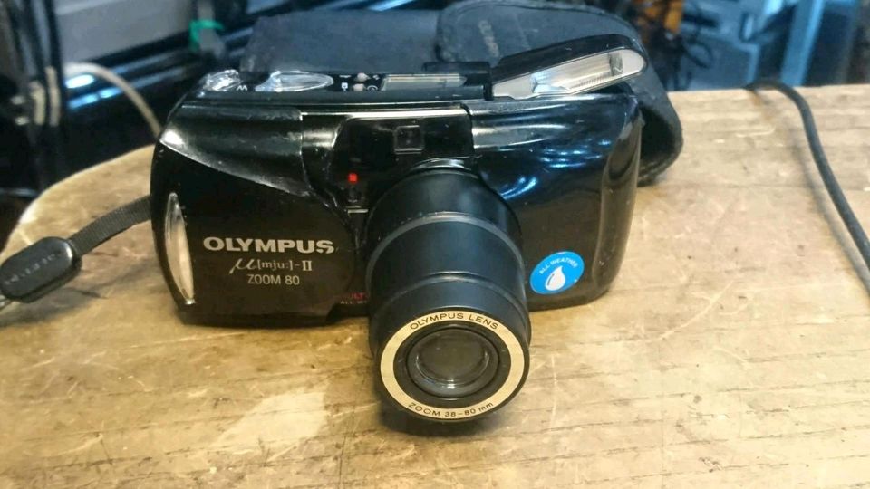 OLYMPUS Mju-II ZOOM 80, Analog-Kamera mit neuer Batterie!! in Berlin