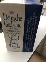 1000 Deutsche Gedichte und ihre Interpretationen Bayern - Regensburg Vorschau