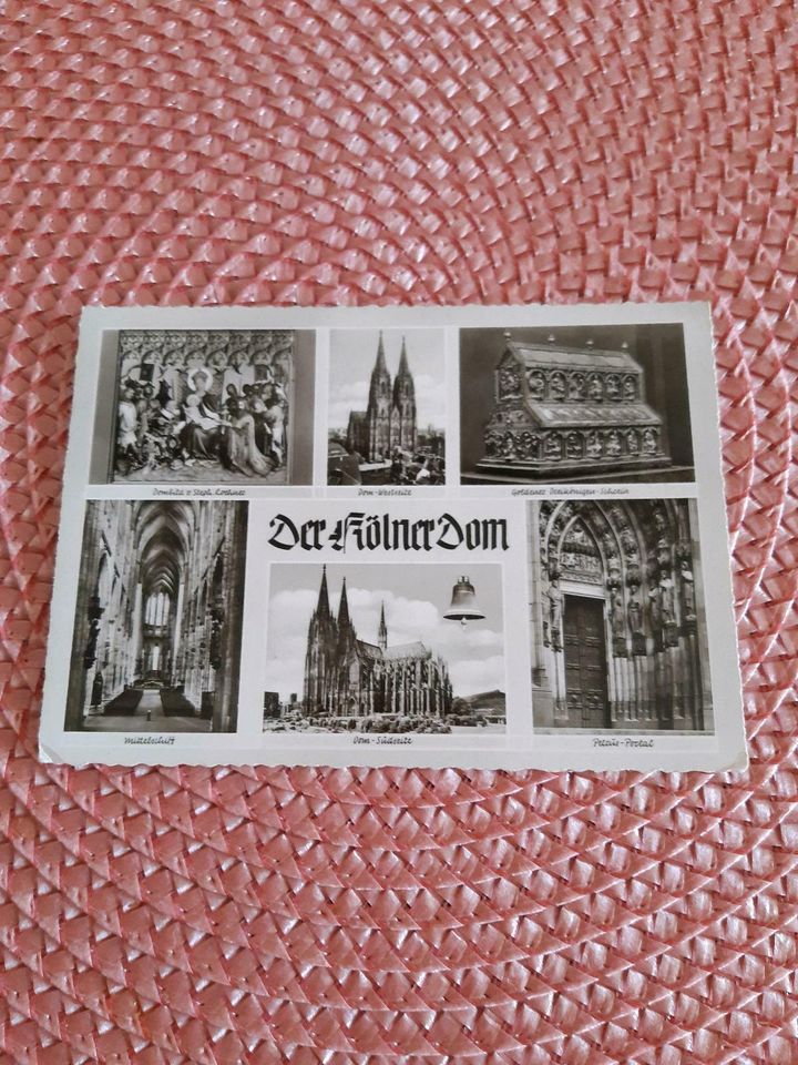 Alte Postkarten von Köln/Kölner Dom in Zülpich